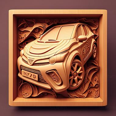 3D модель Toyota Ractis (STL)